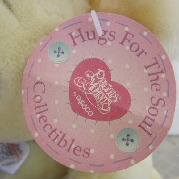 VTG Precious Moments Hugs for the Soul Friendship Hits the Spot Teddy Bear Plush - Picture 8 of 9